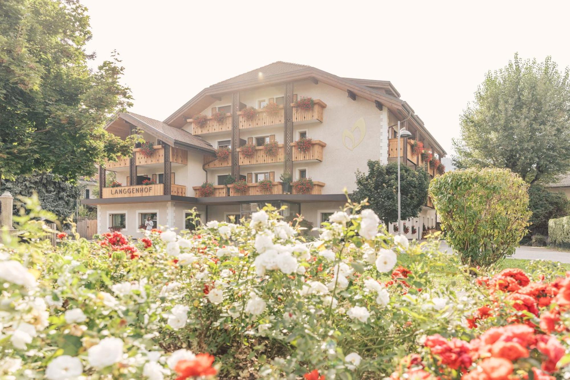 Hotel Restaurant Langgenhof Bruneck Exterior foto